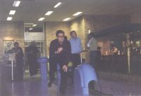 Carsten beim  Bowling in Prag