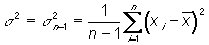 Formel fr die Varianz